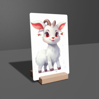 Acrylic glass Cartoon Goat