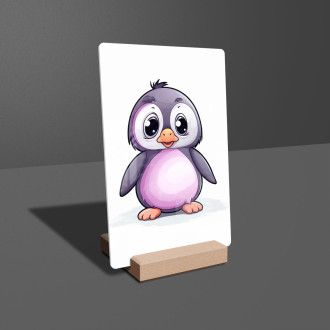 Acrylic glass Cartoon Penguin
