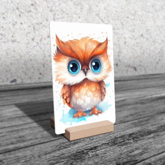 Acrylic glass Cartoon Owl