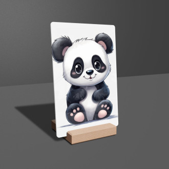 Acrylic glass Cartoon Panda