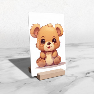 Acrylic glass Cartoon Bear