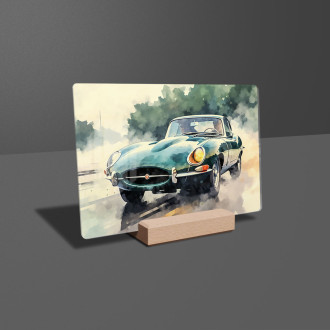 Acrylic glass Jaguar E-type Coupe 2