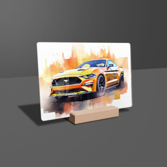 Acrylic glass Ford Mustang GT