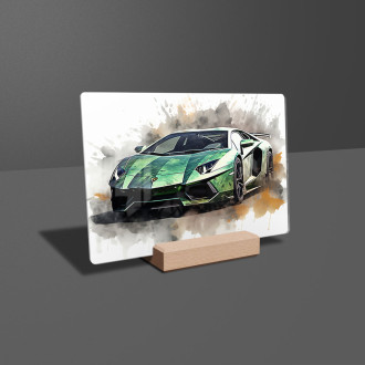 Acrylic glass Lamborghini Aventador Mansory 1