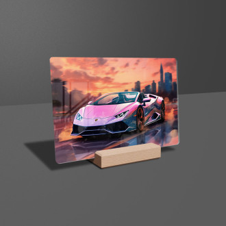 Acrylic glass Lamborghini Huracan Evo Spyder