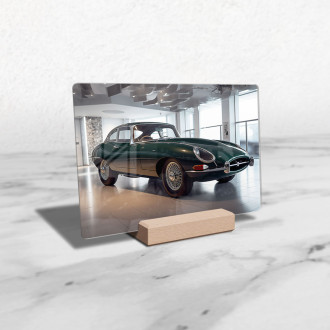 Acrylic glass Jaguar E-type Coupe 1