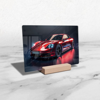 Acrylic glass Porsche Taycan 1