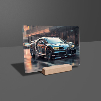 Acrylic glass Bugatti La Voiture Noire