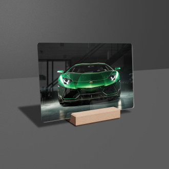 Acrylic glass Lamborghini Aventador Mansory