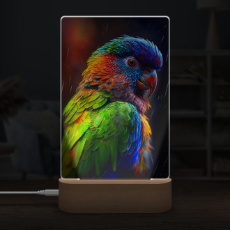 Lamp Colorful parrot 2