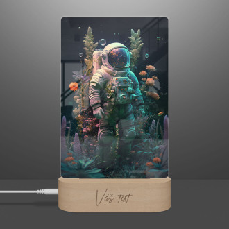Lamp Astronaut underwater