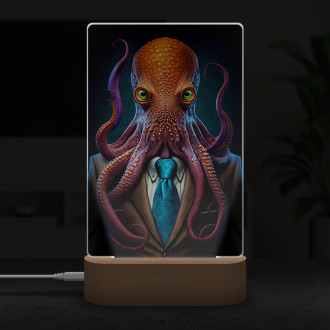 Lamp Octopus in a suit