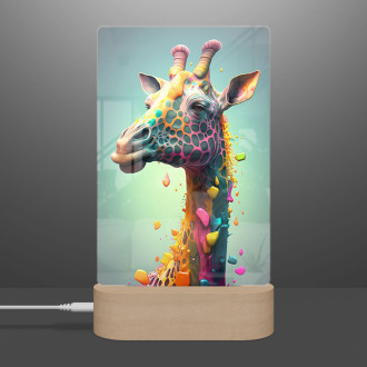 Lamp Psychedelic Giraffe 3