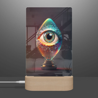 Lamp Psychedelic eye