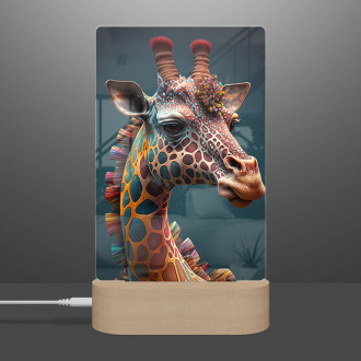 Lamp Psychedelic Giraffe