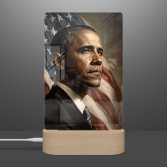 Lamp US President Barack Obama