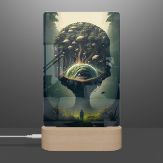 Lamp Face of the forest 1