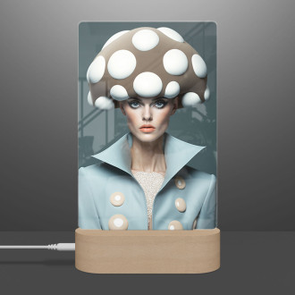 Lamp Fashion - toadstool mushroom