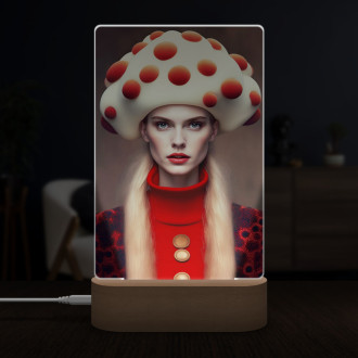 Lamp Fashion - toadstool mushroom 3