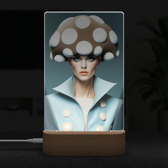 Lamp Fashion - toadstool mushroom