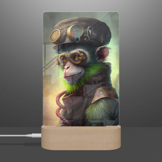 Lamp Steampunk Monkey 1
