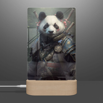 Lamp Panda warrior