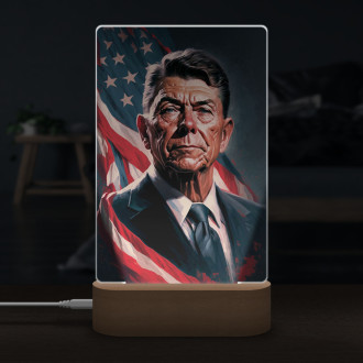 Lamp US President Ronald Regan