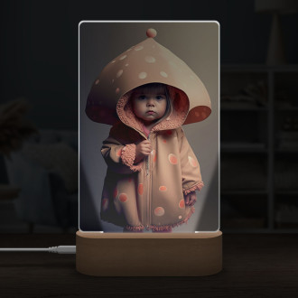 Lamp Fashion - baby mushroom toadstool 1