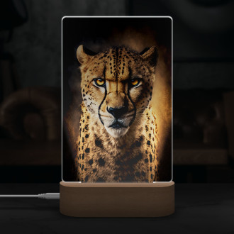 Lamp Cheetah on the hunt