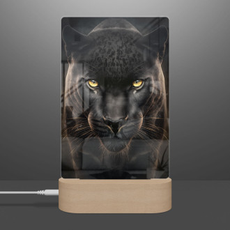 Lamp Black panther