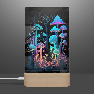 Lamp Magic mushroom forest