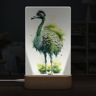 Lamp Natural ostrich