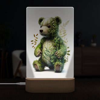 Lamp Natural teddy bear
