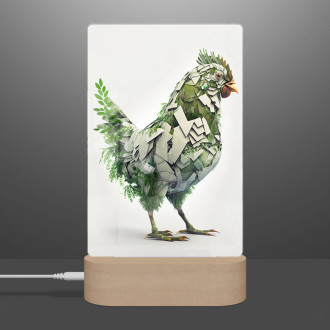Lamp Natural hen