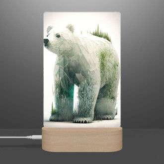 Lamp Natural polar bear