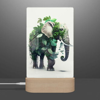 Lamp Natural elephant