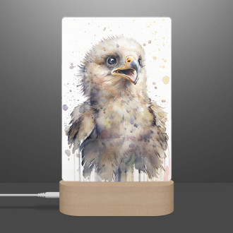 Lamp Watercolor eagle