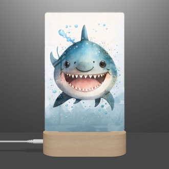 Lamp Watercolor shark