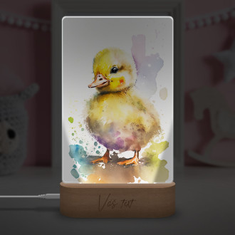 Lamp Watercolor duck