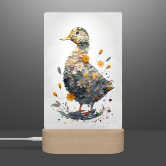 Lamp Flower duck