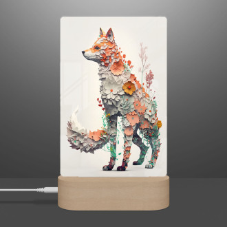 Lamp Flower fox