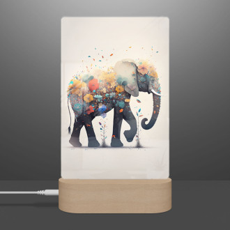 Lamp Flower elephant