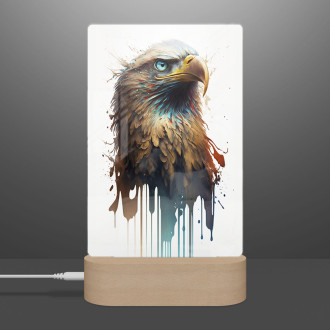 Lamp Graffiti eagle