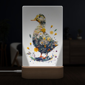 Lamp Flower duck