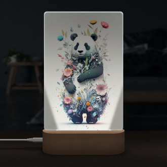 Lamp Flower panda