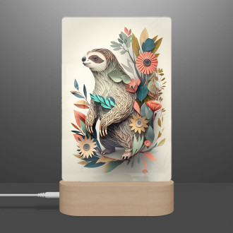 Lamp Flower sloth