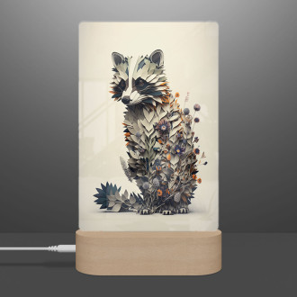Lamp Flower raccoon