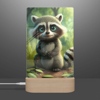 Lamp Cute raccoon