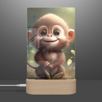 Lamp Cute little monkey