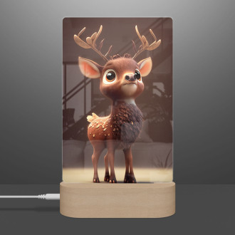 Lamp Animated fawn